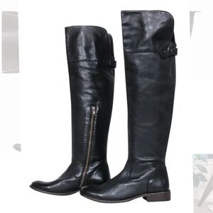 *Great Price!!* Frye black over the knee Shirley boots